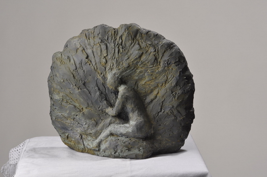 platre patin&eacute; appel&eacute; Nenuphar &agrave; cause de sa forme g&eacute;n&eacute;rale